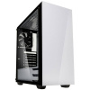 Kolink STRONGHOLD WHITE midi tower PC skrinka biela, čierna 2 predinštalované ventilátory, bočné okno, prachový filter; STRONGHOLD WHITE