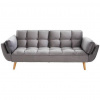 MID.YOU ROZKLADACIA POHOVKA, textil, sivá - Sedačky - 002577004001