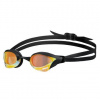 Plavecké okuliare arena Cobra Core Swipe mirror yellow copper - black