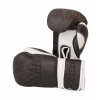 TOP TEN Boxing Gloves “Vintage” - 12 oz, brown-white Color: Brown - White, Gloves weight: 12 oz