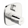 HANSA Living termostatická sprchová batéria pod omietku, pre 1 výstup, s reguláciou prietoku, chróm, 81139572