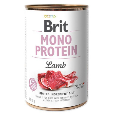 Konzerva Brit Mono Protein Lamb, 400 g