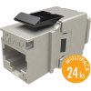 Solarix keystone c5e STP RJ45 černý pro kleště SXKJ-5E-STP-BK-NA - multipack 24ks SXKJ-5E-STP-BK-NA-24