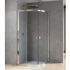 SANSWISS ARELIA D20SR 80cm sprchový kút štvrťkruhový, rádius 55cm, profil chróm, sklo číre, D20SR550804007