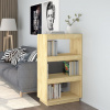 zahrada-XL Knižnica/deliaca stena 60x35x103 cm, borovicový masív 810864