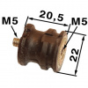 Silentblok 501276301, 501552602, 501269704 pre Husqvarna 61, 162, 266, 272, 272XP, 480, 2100, 3120