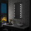 zahrada-XL Kúpeľňové nástenné zrkadlo s LED osvetlením 60x100 cm 144701