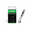 Zfish Obratlík s karabinou Rolling Swivel & Hooked Snap vel.8_23kg_10ks