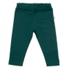 New Baby Dojčenské bavlnené legíny Leggings tmavo zelené