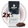 2x Gima Perla Nera zrnková káva 1kg