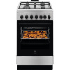 Electrolux Plynový sporák s parnou funkciou SteamBake AirFry LKK560010X