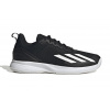 Adidas Courtflash Speed - core black/cloud white/matte silver - Čierny