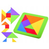 Penové puzzle logická skladačka tangram viacfarebná skladačka ZA3343
