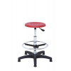 Zvýšená laboratórna stolička POL Special CH, červená