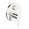Hansa Ligna Batéria pod omietku na 2 spotrebiče, chróm 83859503