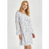 TARO Dámska nočná košeľa Caroline3455 zz51-bielaM XL