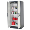 Protipožiarna skriňa na nebezpečné látky asecos Select W-93-O, 3x vložná polica, biele dvere, One To