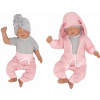 Detský komplet - Baby Set Zyzio & Zuzia 86 White, Ecru 3 PCS. (Detská 3-dielna bavlnená tepláková súprava 86)
