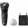 Holiaci strojček Philips S3244/12, akumulátorový, mokré a suché holenie, čierny