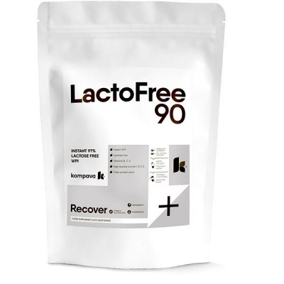 Kompava LactoFree 90, 500 g, vanilka-bourbon