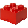 LEGO® úložný box 4 25 x 25 x 18 cm červená