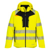 PORTWEST HI VIS DX462 / Reflexná strečová bunda do dažďa - HV žltá M