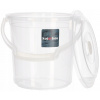 Priehľadné vedro s odmerným vekom - 5 l