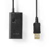 Bluetooth vysielač NEDIS na 2 zariadenia BTTR100BK