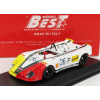 Best-model Najlepší model Porsche 908/2 Flunder Spider N 26 Targa Florio 1970 G.larrousse - R.lins 1:43 Biela červená žltá