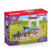 Box na kone s kobylou a žriebäťom 42611 (Schleich Box pre koňa s kobylou a žriebäťom 42611)