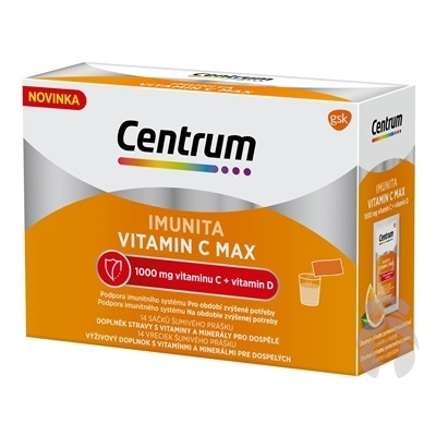 CENTRUM IMUNITA VIT.C MAX POMARANC 7,1GX14KS
