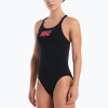 Dámske jednodielne plavky Nike Hydrastrong Logo Graphic Fastback black