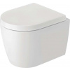 Duravit ME by Starck Závesné WC, Rimless, HygieneGlaze, matná biela 253009AC00
