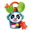 Androni Sada na piesok panda s kanvičkou malá