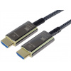 PremiumCord Ultra High Speed HDMI 2.1 optický fiber kabel 8K@60Hz, pozlátený 10m