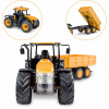 JCB Traktor s prívesom na diaľkové ovládanie, vyklápanie Double E 1:16 RC0670