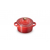 Le Creuset Le Creuset- Mini hrniec so zlatou úchytkou v tvare srdca 250 ml - Heart Collection
