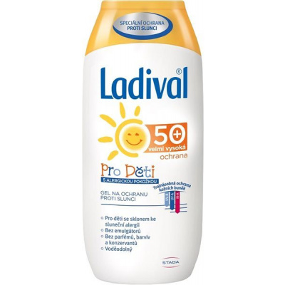 LADIVAL DETSKÁ ALERGICKÁ POKOŽKA OF 50+ GÉL 200 ml