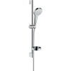 Hansgrohe CROMA SELECT S VARIO s miskou na mydlo, sprchová sada, 0,65 m, biela / chróm, 26566400