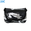 JJC OC-R1YGR Neoprénové puzdro na fotoaparát 135 x 90 x 50 mm, army grey
