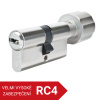Cylindrická vložka ABUS X12R s knoflíkem, 5 klíčů Rozměr: 60 + K 50 mm
