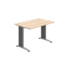 OFFICE PRO s.r.o. HOBIS kancelársky stôl pracovný rovný - FS 1200, agát