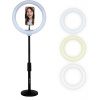 Foto svetlo Veles-X Desktop Ring Light with Stand and Phone Holder (DRLS)