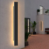 Záhradné nástenné svietidlo - ZMH externá lampa LED 31W externá sviatočná LED LED 100 cm IP65 čierna (ZMH vonkajšie LED svietidlo 31W LED vonkajšie nástenné svietidlo 100cm IP65 čierne)