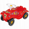 BIG auto Bobby Car Classic Led červené so svietiacou karosériou a klaksónom
