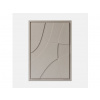 3D obraz ABSTRACT II - ALMOND BEIGE Rozmery 3D obrazu: 35 x 50 cm