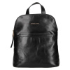 Dámsky kožený batoh Marta Ponti Monica - čierna