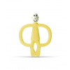 HRYZÁTKO A ZUBNÁ KEFKA MATCHSTICK MONKEY TEETHER YELLOW