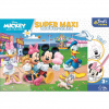 Mickey Mouse a priatelia SuperMaxi obojstranné puzzle 3v1 24ks