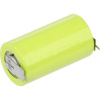 Panasonic KR1800SCE PRINT 1/1 špeciálny akumulátor Sub-C spájkovacie kolíky v tvare U Ni-Cd 1.2 V 1800 mAh; KR-1800SCE